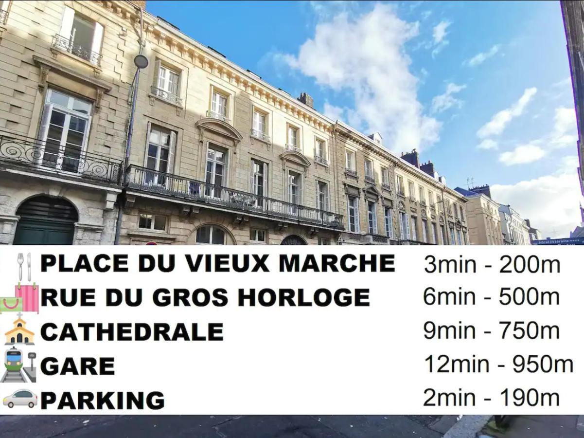 Le Palm ✧ Duplex Centre Historique Rouen Διαμέρισμα Εξωτερικό φωτογραφία